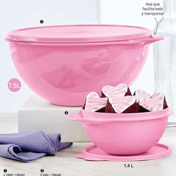 Tupperware Thatsa Bowl Set of 2 - Picture 7 of 12